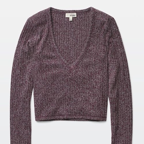 ⭐️ NWT WILFRED FREE Bittar Ribbed Shirt ⭐️